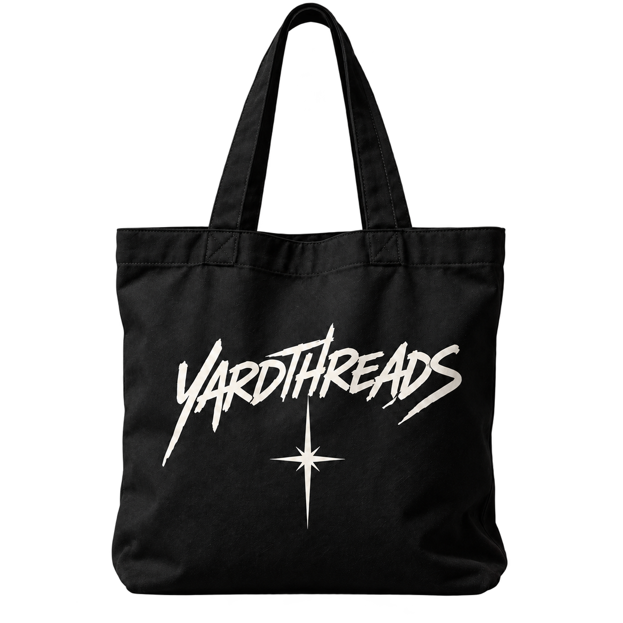 Black YardThreads Canvas Tote